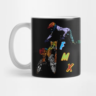 motocross freestyle fmx T-Shirt Mug